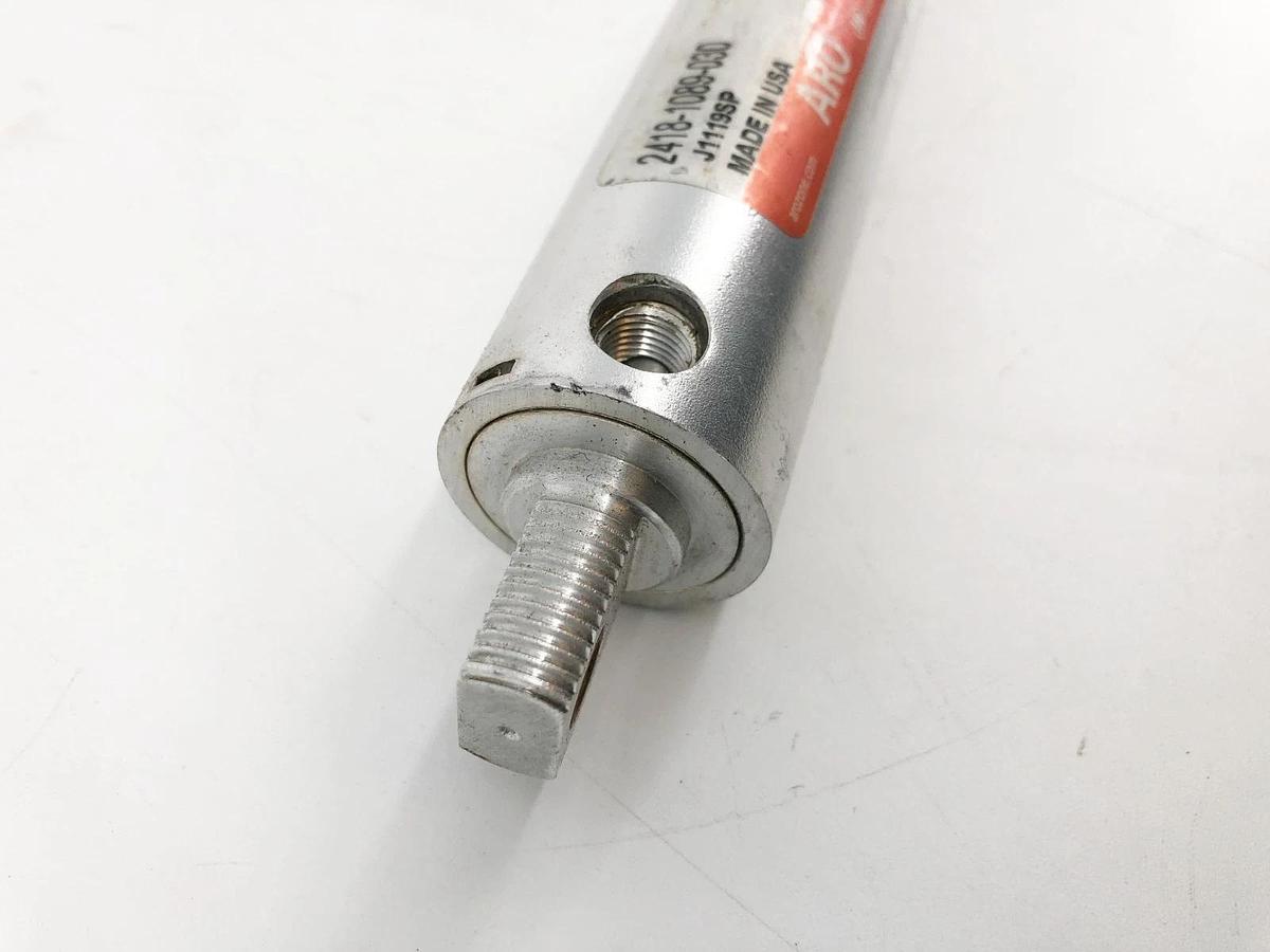 Used ARO 2418-1089-030 Pneumatic Cylinder 1-1/8" Bore 3" Stroke