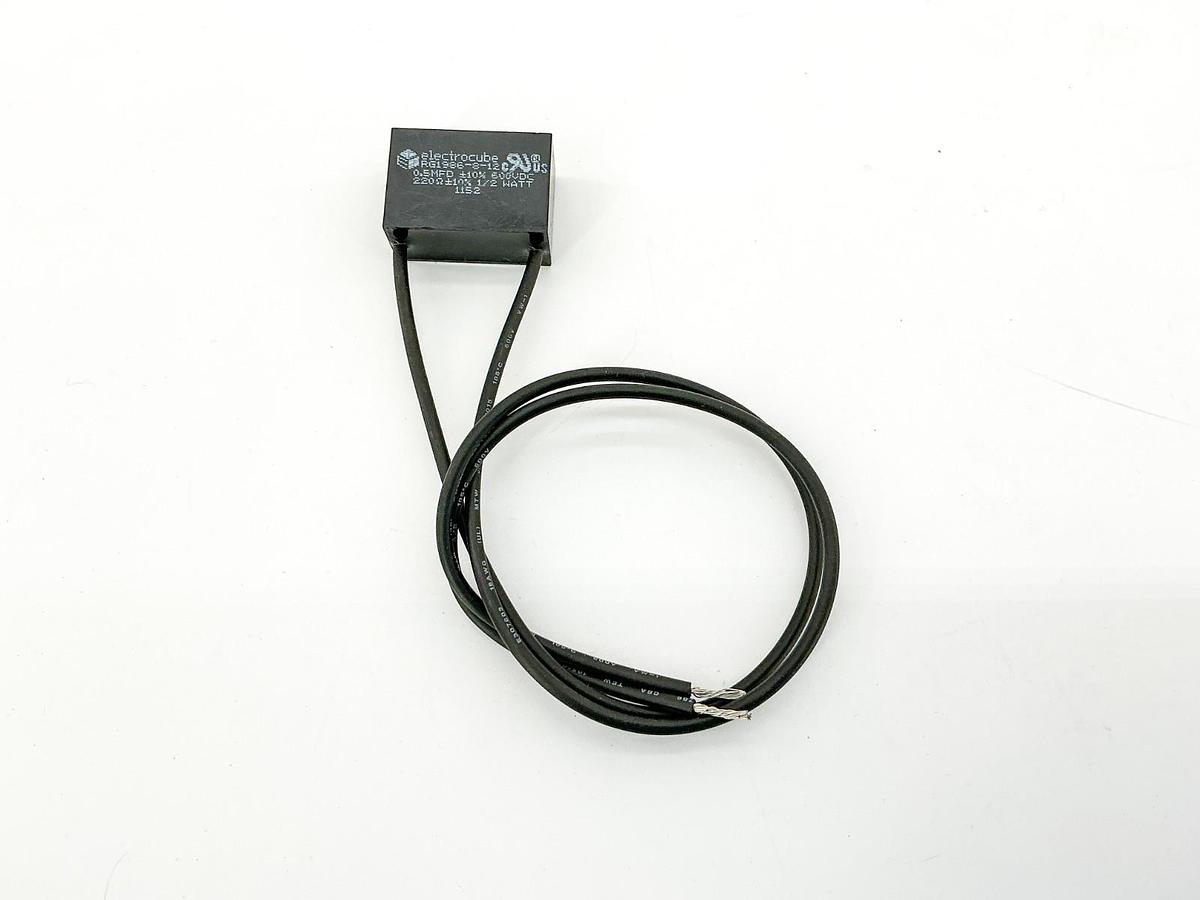 New Electrocube RG1986-8-12 Capacitor Suppressor .5MFD 600VDC 1/2W 220OMHS
