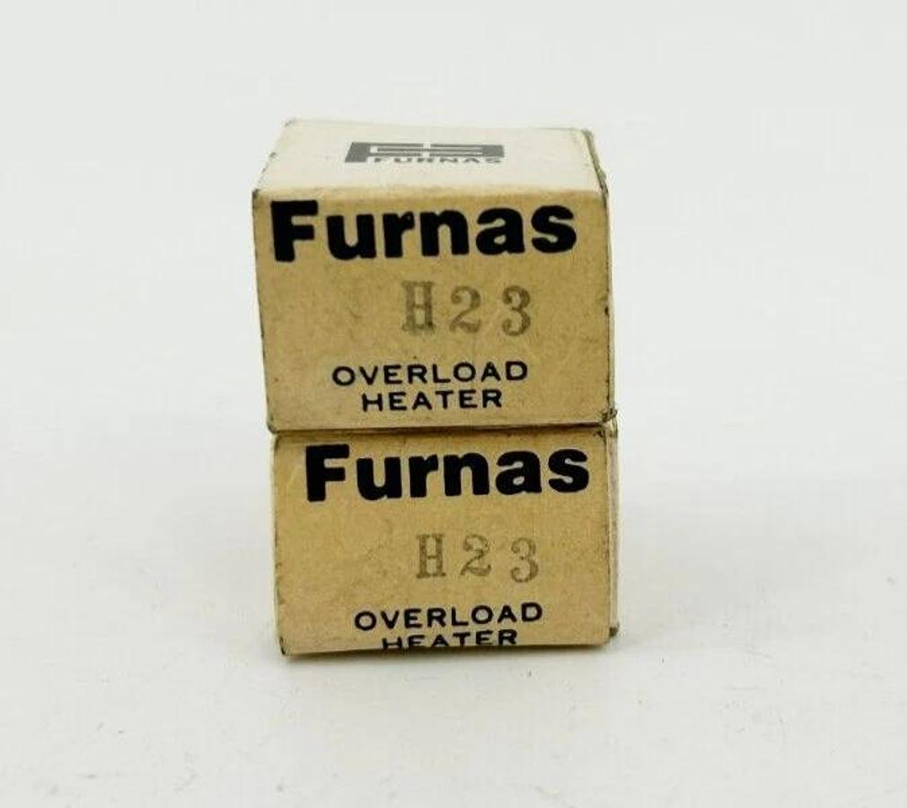 Lot of 2 New Furnas H23 Overload Relay Thermal Units