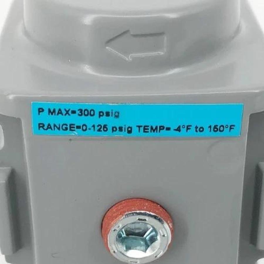 New Wilkerson R08-02-F000B Pneumatic Regulator 1/4" NPT 0-125psig - No Box
