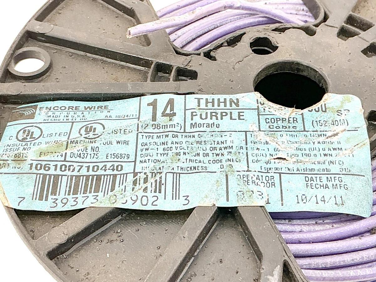 New Encore Wire 106100710440 14AWG MTW OR THHN 250+ FT 6.15LB