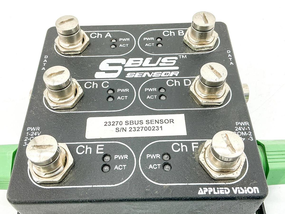New Applied Vision 23270 SBUS Sensor 24V - No Box