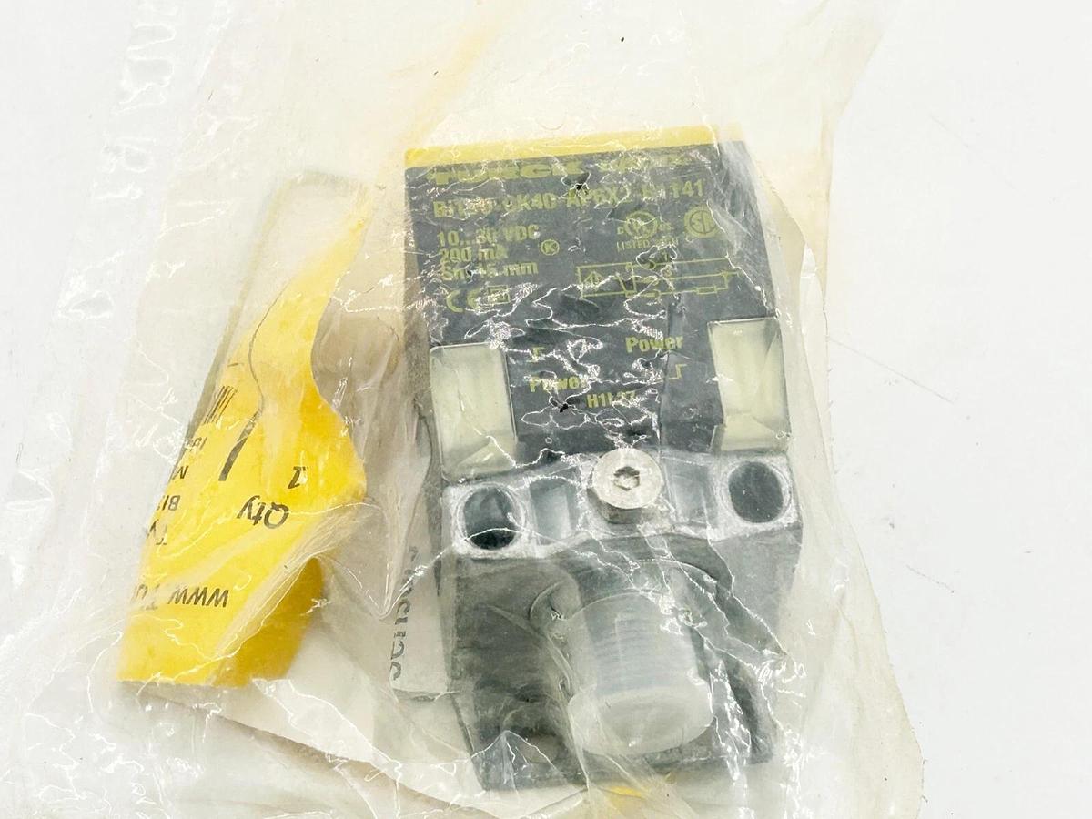 New Turck BI15U-CK40-AP6X2-H1141 W/BS2.1 Sensor 15mm Range 40mm 10-30VDC 1625689