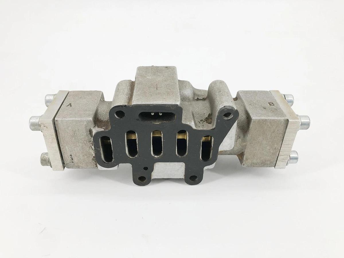 Used Parker Schrader Bellows L5455910253 Solenoid Valve 120/110V 60/50Hz 12W