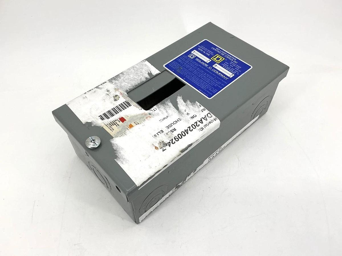 New Square D QO2-4L70S Ser G2 QO Load Center 1PH 2W 240V 50/60HZ