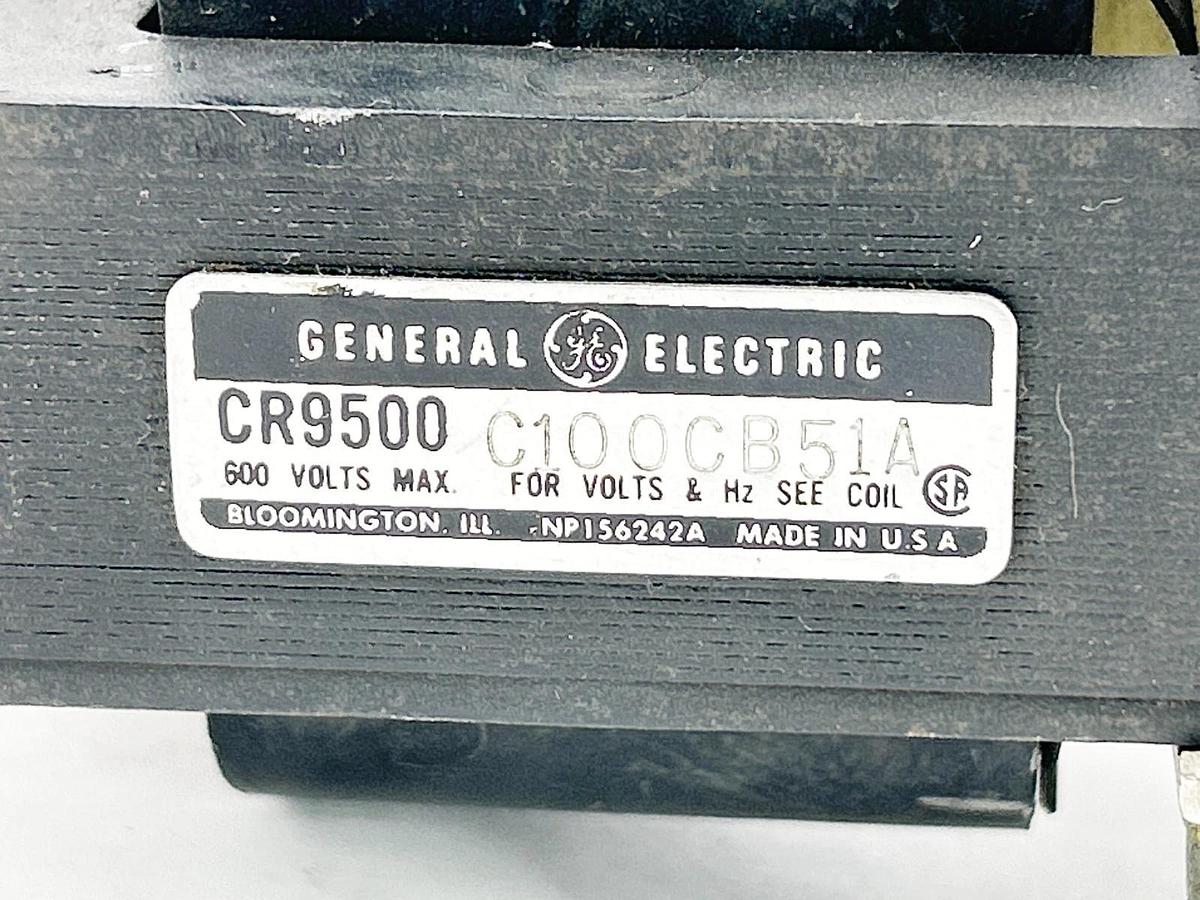 Used General Electric CR9500C100CB51A Coil Assembly 115V 15D7G130