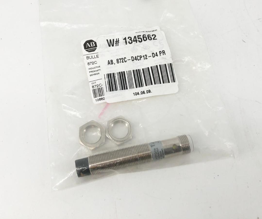 New Allen Bradley 872C-D4CP12-D4 Ser. E Inductive Proximity Switch 10-30VDC