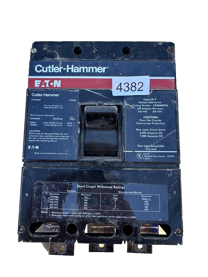 New Eaton Cutler Hammer 6-65-6 Contact Kit, 3 Pole, 65mm, Size H