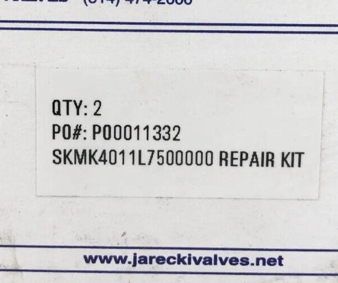 Box of 2 New Jarecki Valves SKMK4011L7500000 Repair Kit