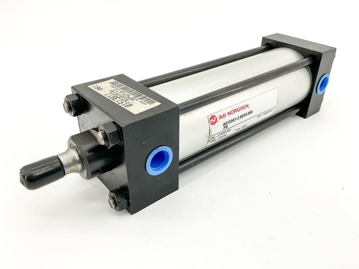 New Norgren A0133A1-2.00X5.000-PS Pneumatic Cylinder 2" Bore 5" Stroke - No Box