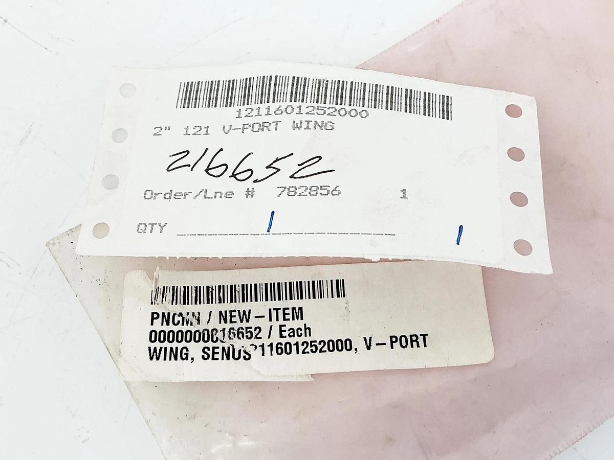 New Senus 1211601252000 2" 121 V-Port Wing 216652 - No Box