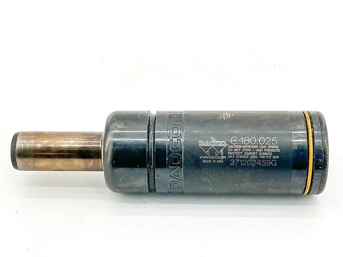 Used DADCO C.180.025 Nitrogen Gas Spring 2560PSI 175Bar .25" Stroke