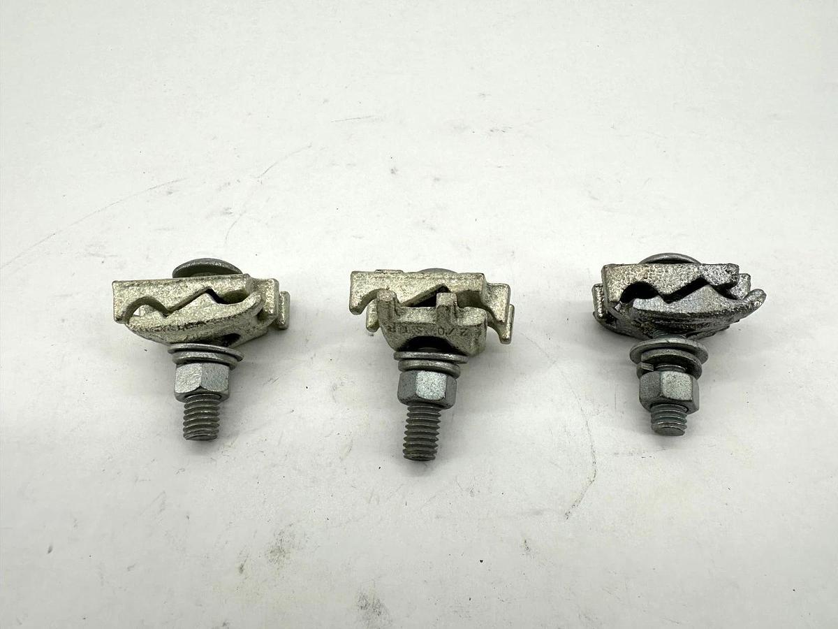 Lot of 3 New Burndy GC2626CT Cabletray Ground Clamp 2/0AWG - No Box