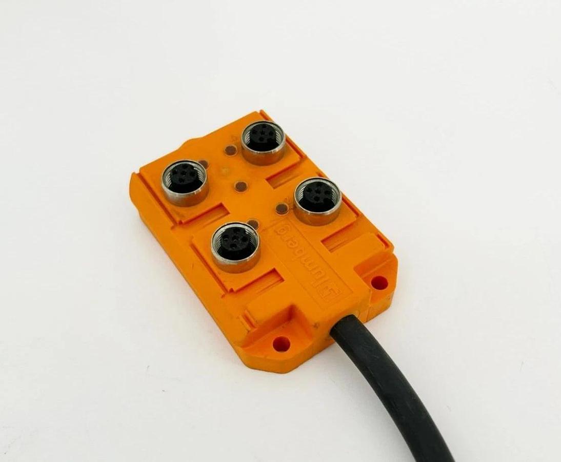 New Lumberg ASB 4/LED 5/4-12 Actuator Sensor Junction Box, 10m Cable