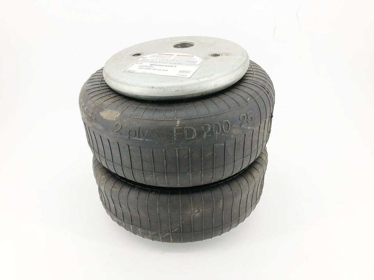 Used Continental FD 200-25 CI 3/4 Double Convoluted Air Spring 20886464