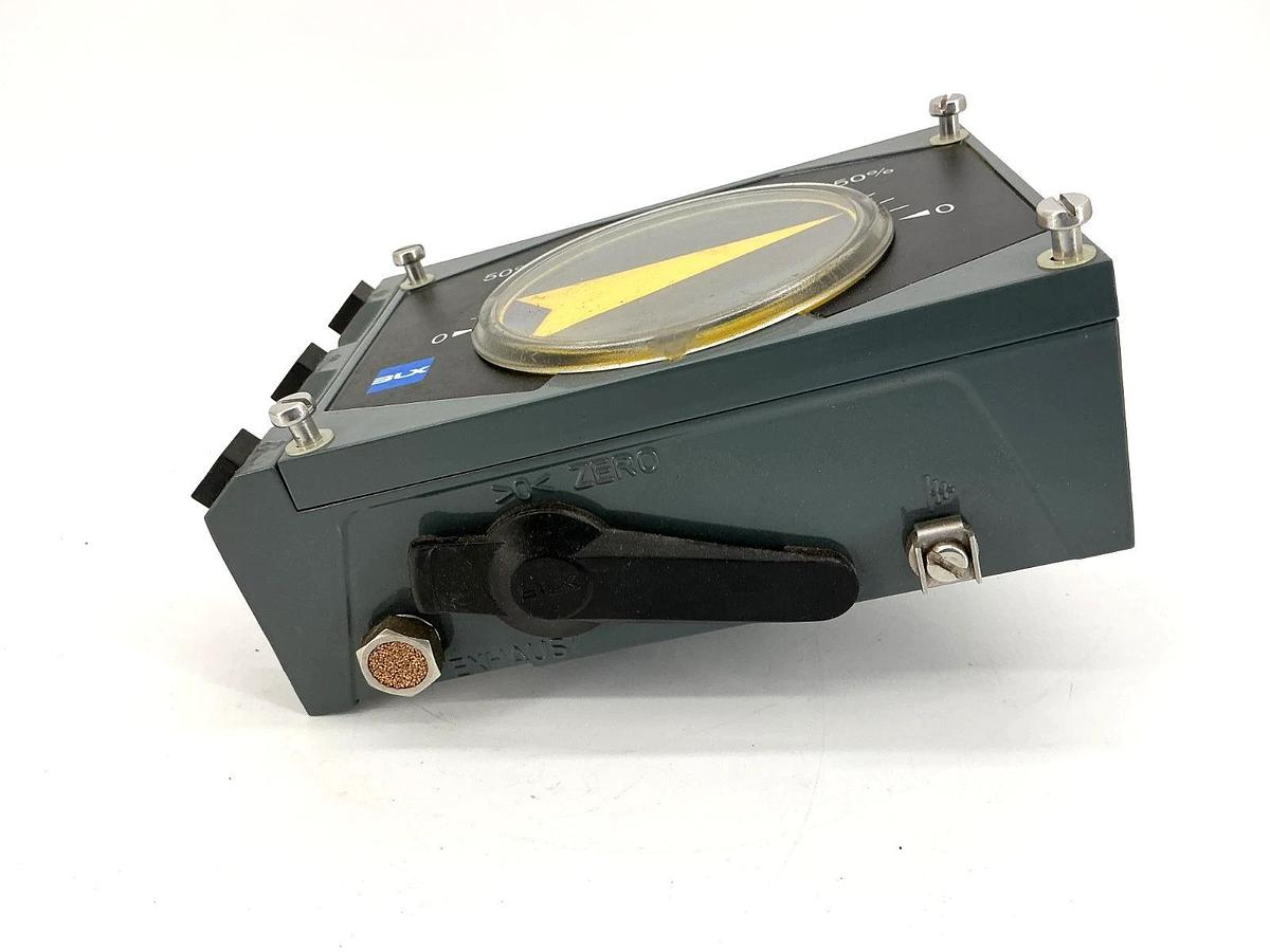 New BLX V100P-D5-90-A-C1-LG Pneumatic Positioner w/ Low Gain Pilot Valve 3-15PSI