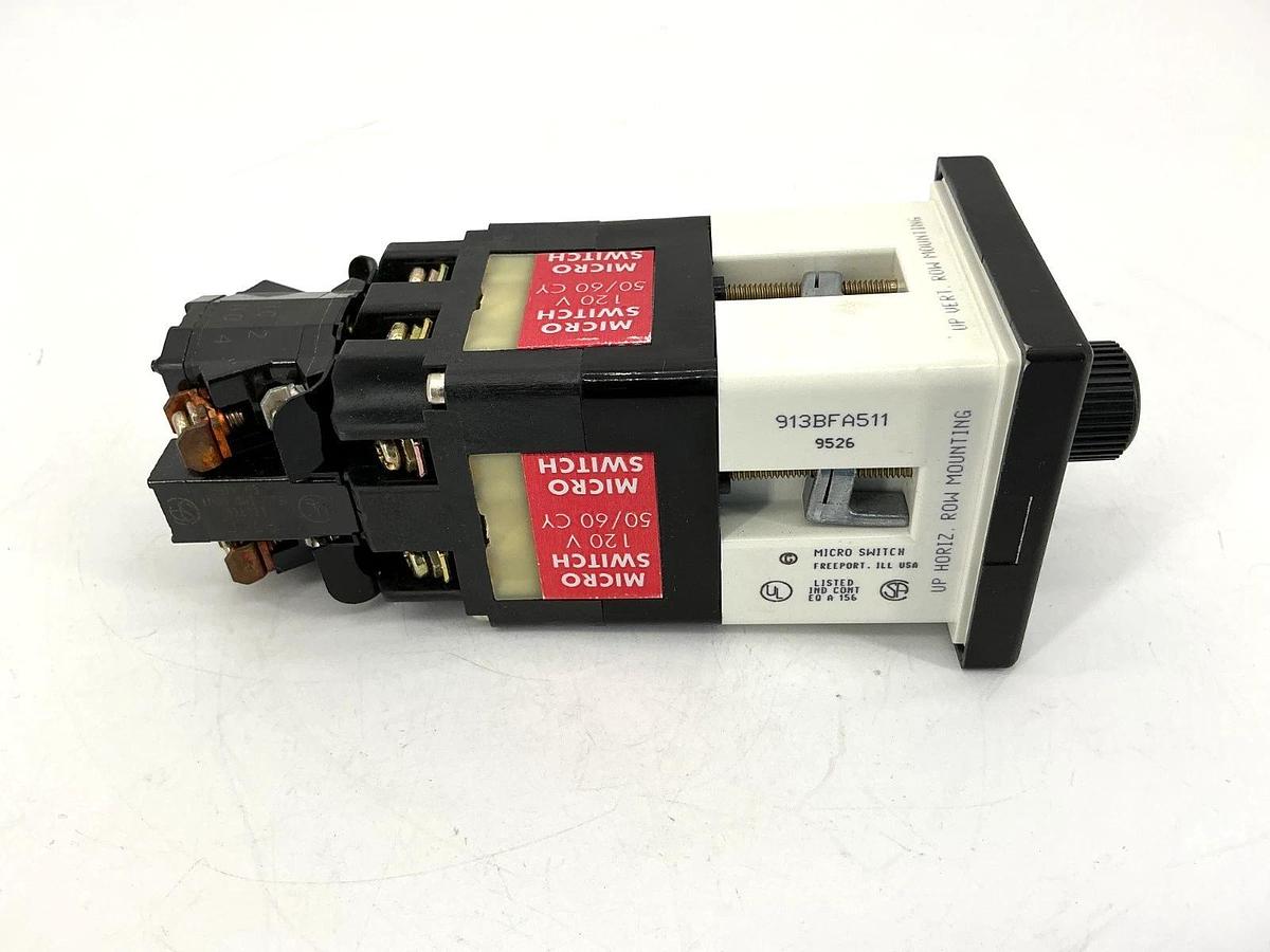 New Honeywell Microswitch 913BFA511 Selector Switch Coil: 120V 50/60HZ