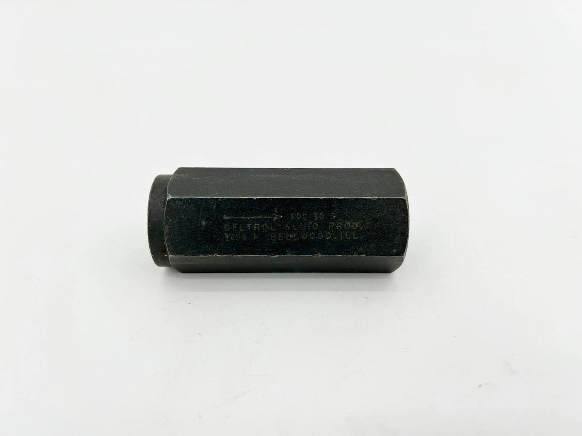 New Deltrol EDC30S Inline Check Valve, 5000psi,1/2" Female