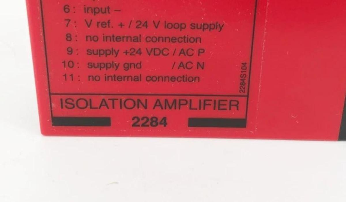 New PR Electronics 2284E8 D1 Isolation Amplifier 24VDC 2.4W 2284 D1