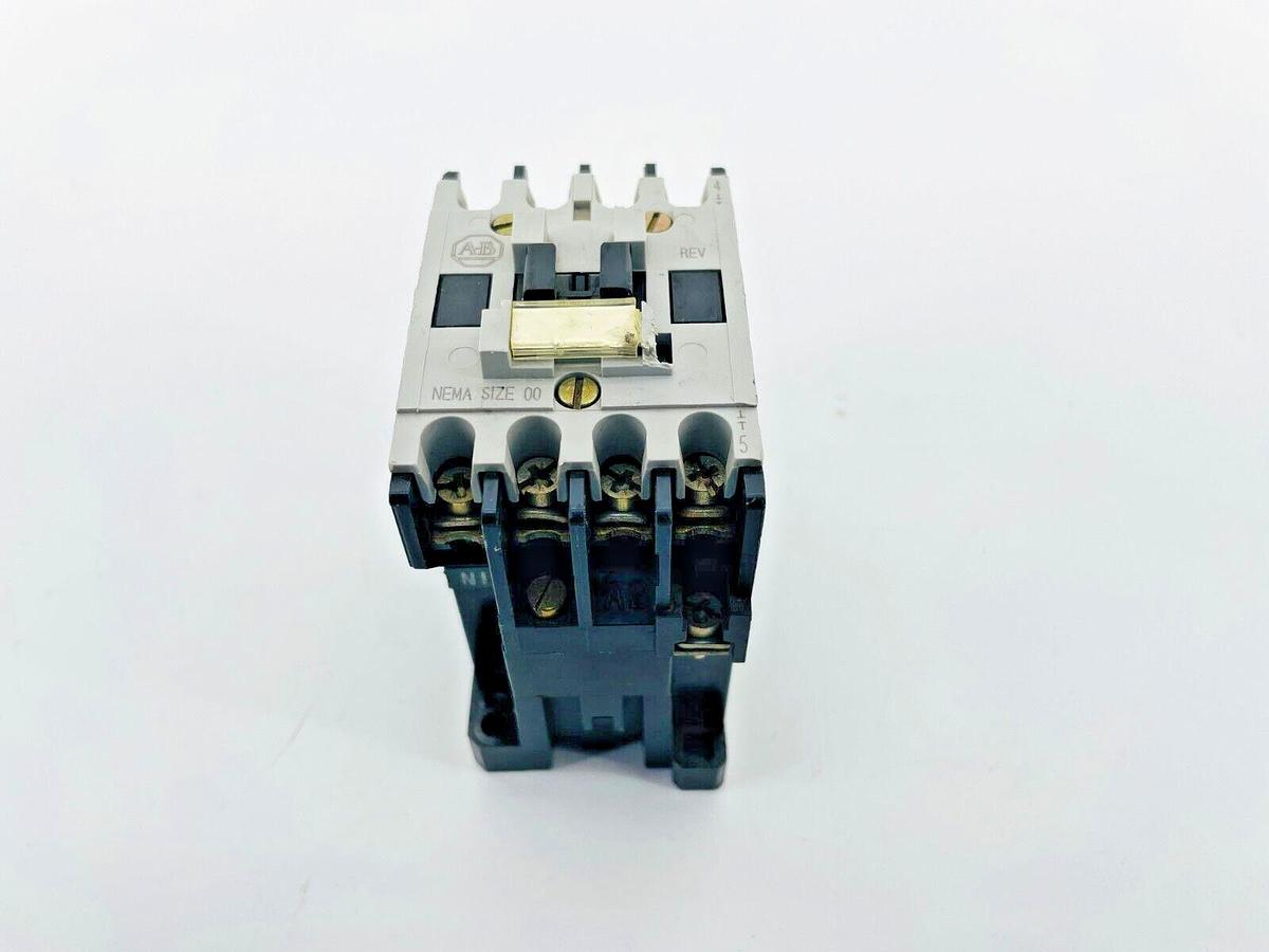 Used Allen Bradley 500-TOB94 Lighting Contactor Size 0 4P 440/480V Coil Ser B