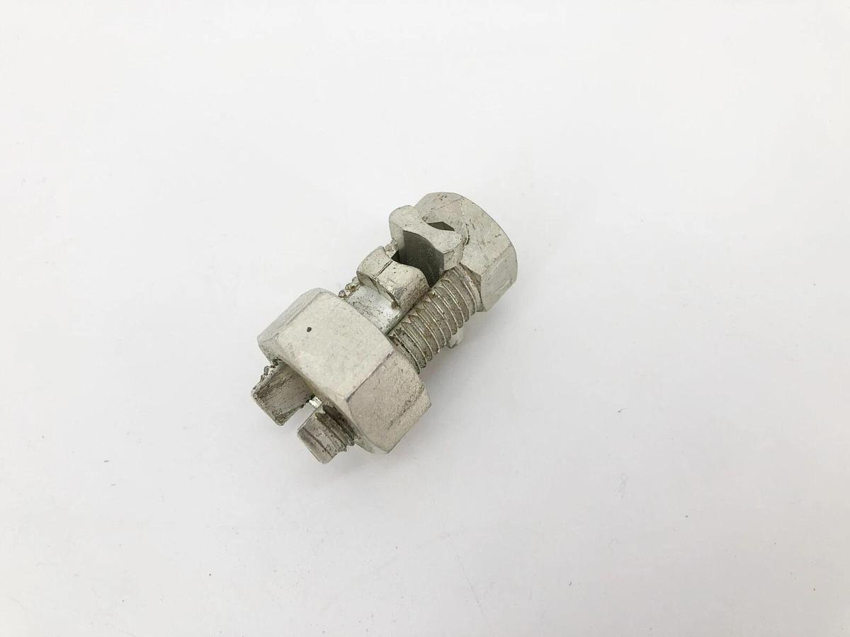Lot of 3 New Penn Union SWA-7 Split Bolt Connectors 6 SOL- 1/0 STR AL9CU