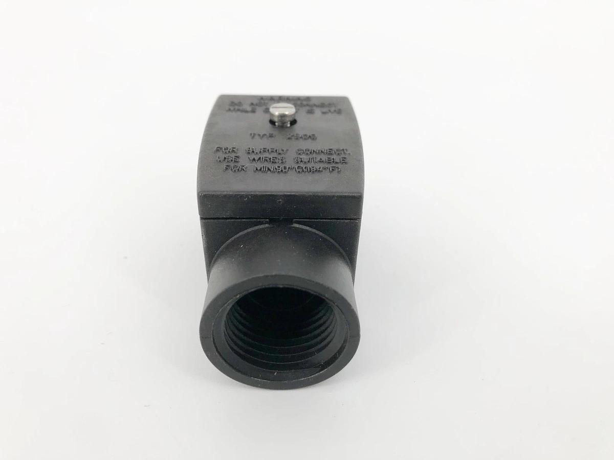 New Burkert 00137943 Solenoid Valve Connector 2509 0-250VAC/DC 6A - No Box