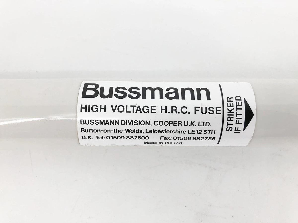 New Bussmann 15.5-CAVH-0.5E High Voltage Fuse 12" 15.5KV 0.5A - No Box