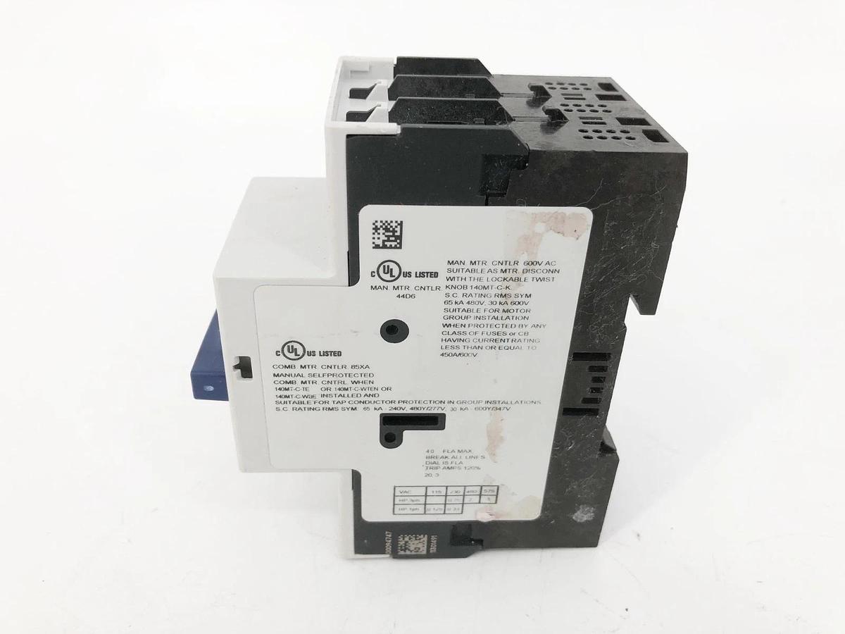 New Allen Bradley 140MT-C3E-B40 Ser. A Motor Protector Breaker 2.5-4A - No Box