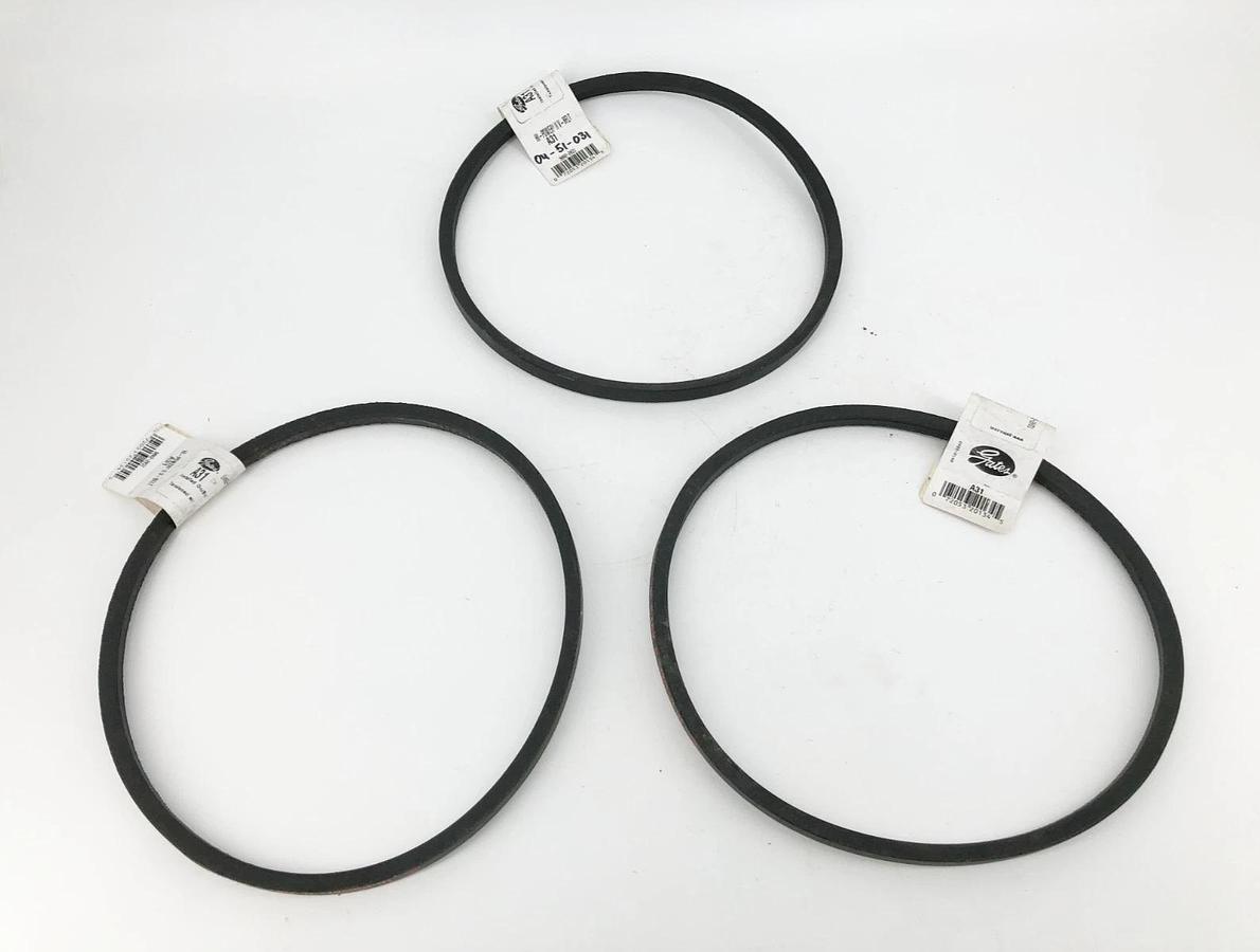 Lot of 3 New Gates A31 Hi-Power II V-Belts 9002-2031 - No Box