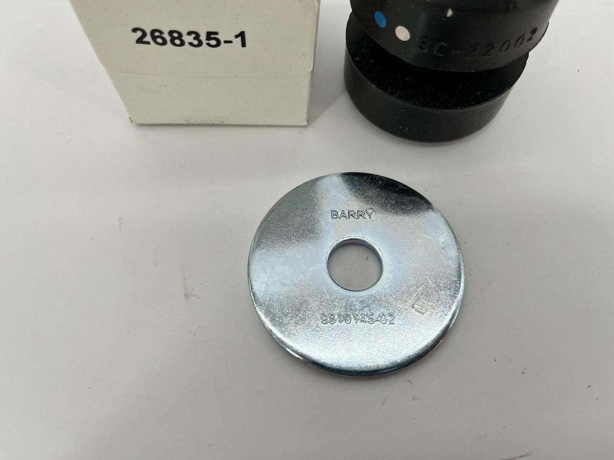New Barry Controls 26835-1 Bonded Tube Vibration Mount with Washer