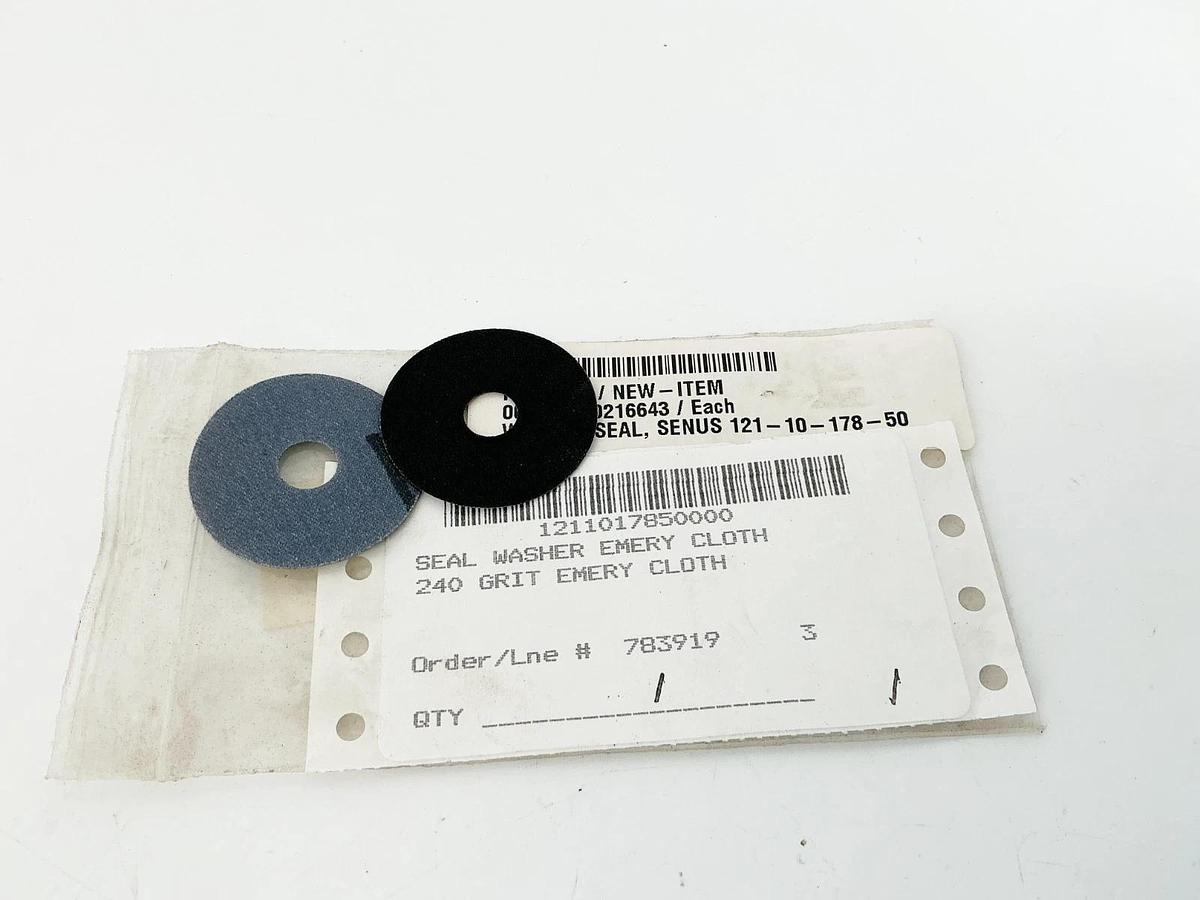 New Senus 121-10-178-50 Pump Seal Emery Cloth 240 Grit Washer - No Box