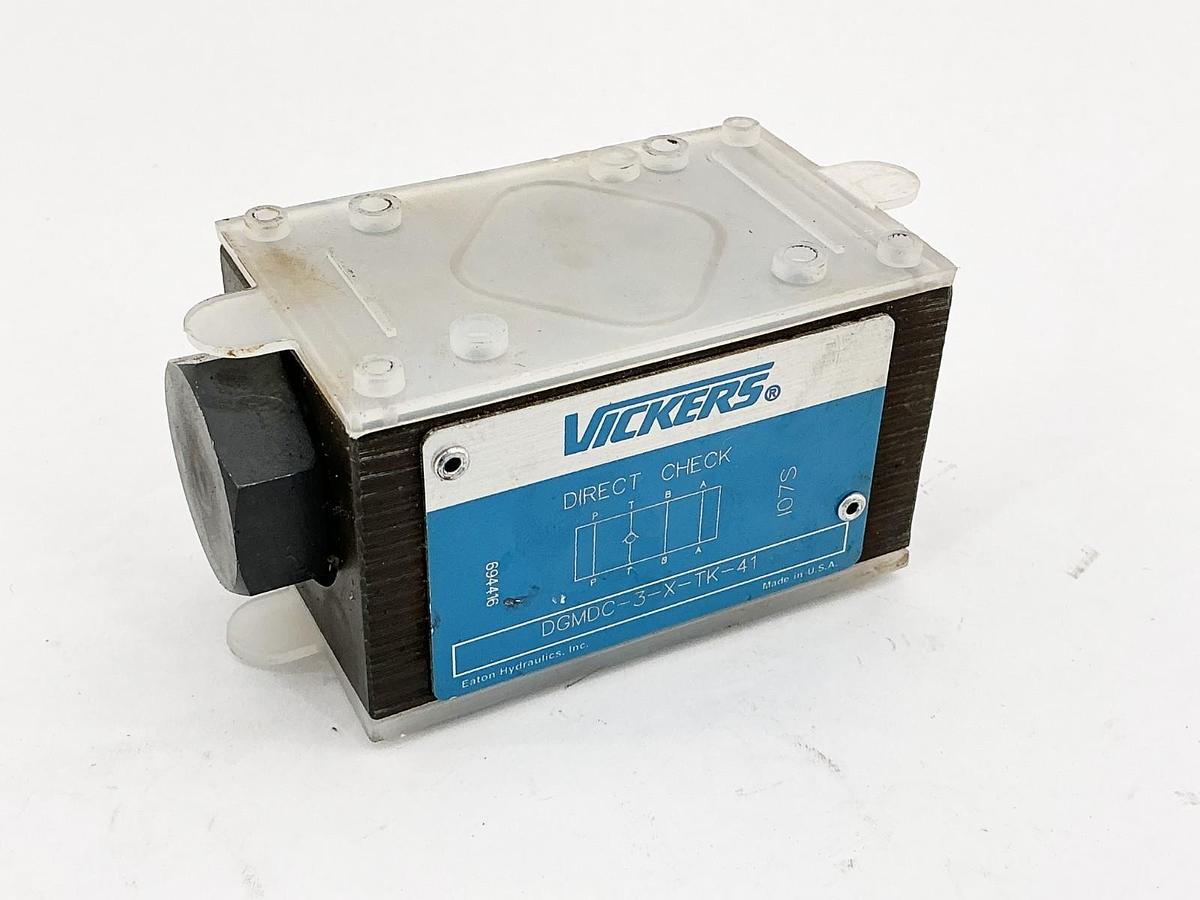 New Vickers DGMDC-3-X-TK-41 Direct Check Valve - No Box