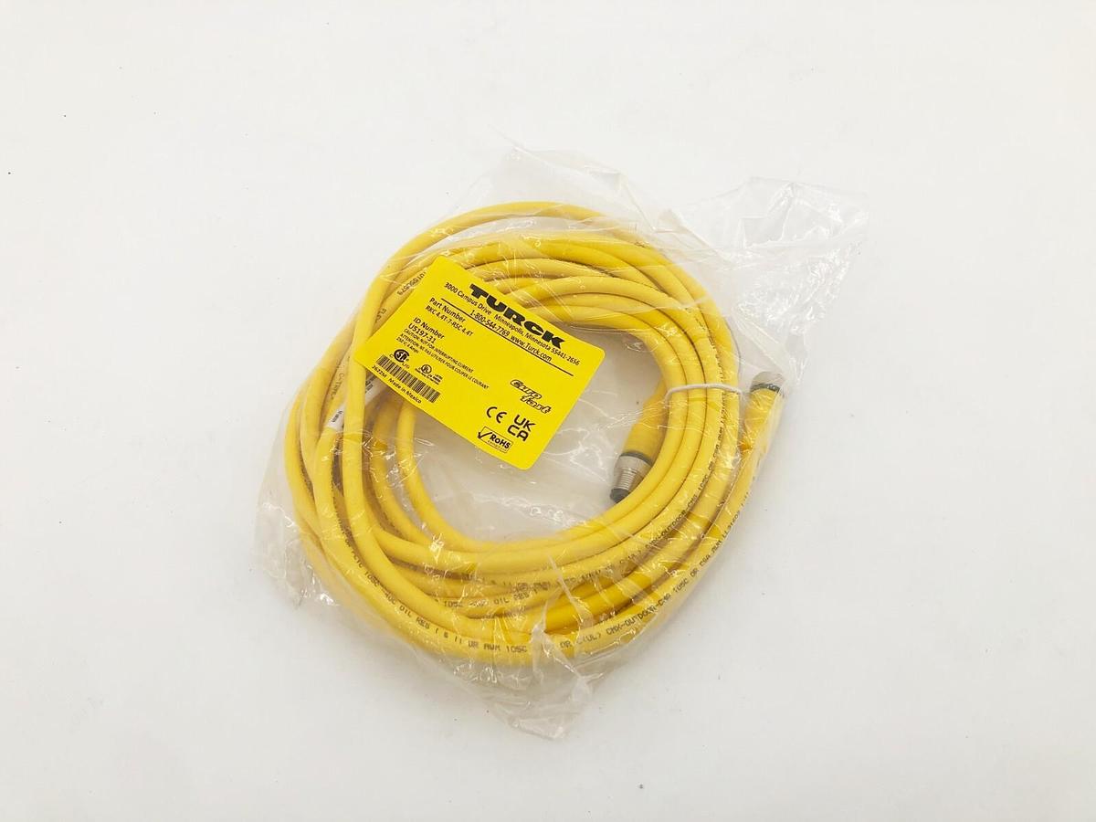 New Turck RKC 4.4T-7-RSC 4.4T Eurofast Double Ended Cord 250V 4A U5197-31