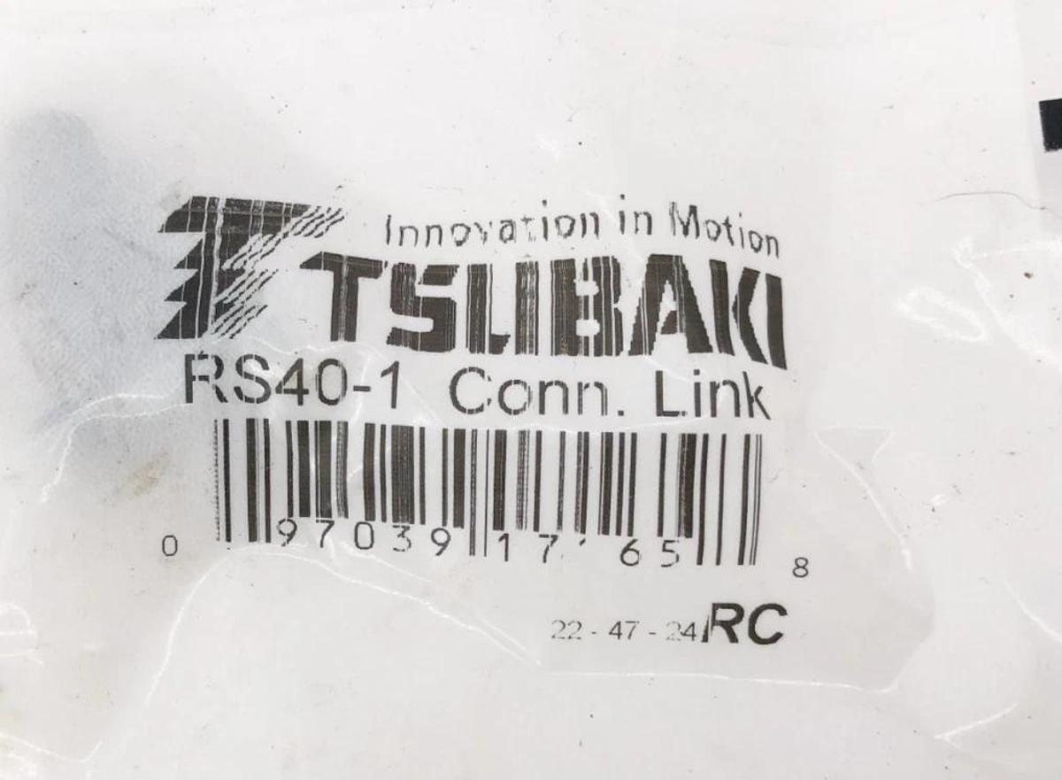 Lot of 5 New Tsubaki RS40-1 Offset Roller Chain Links 1/2" Pitch