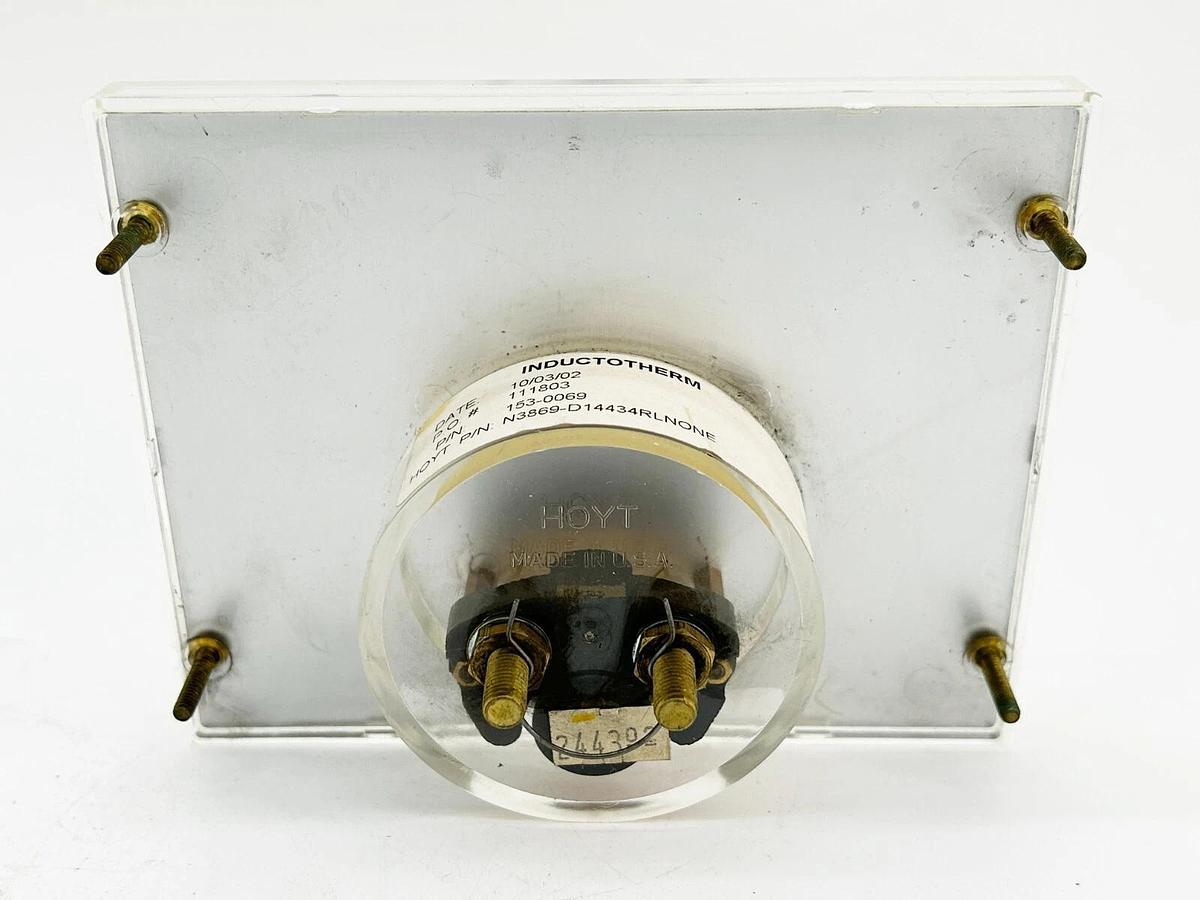 New Inductotherm 153-0069 Gauge 1000 Amperes A.C. N3869-D14434RLONE