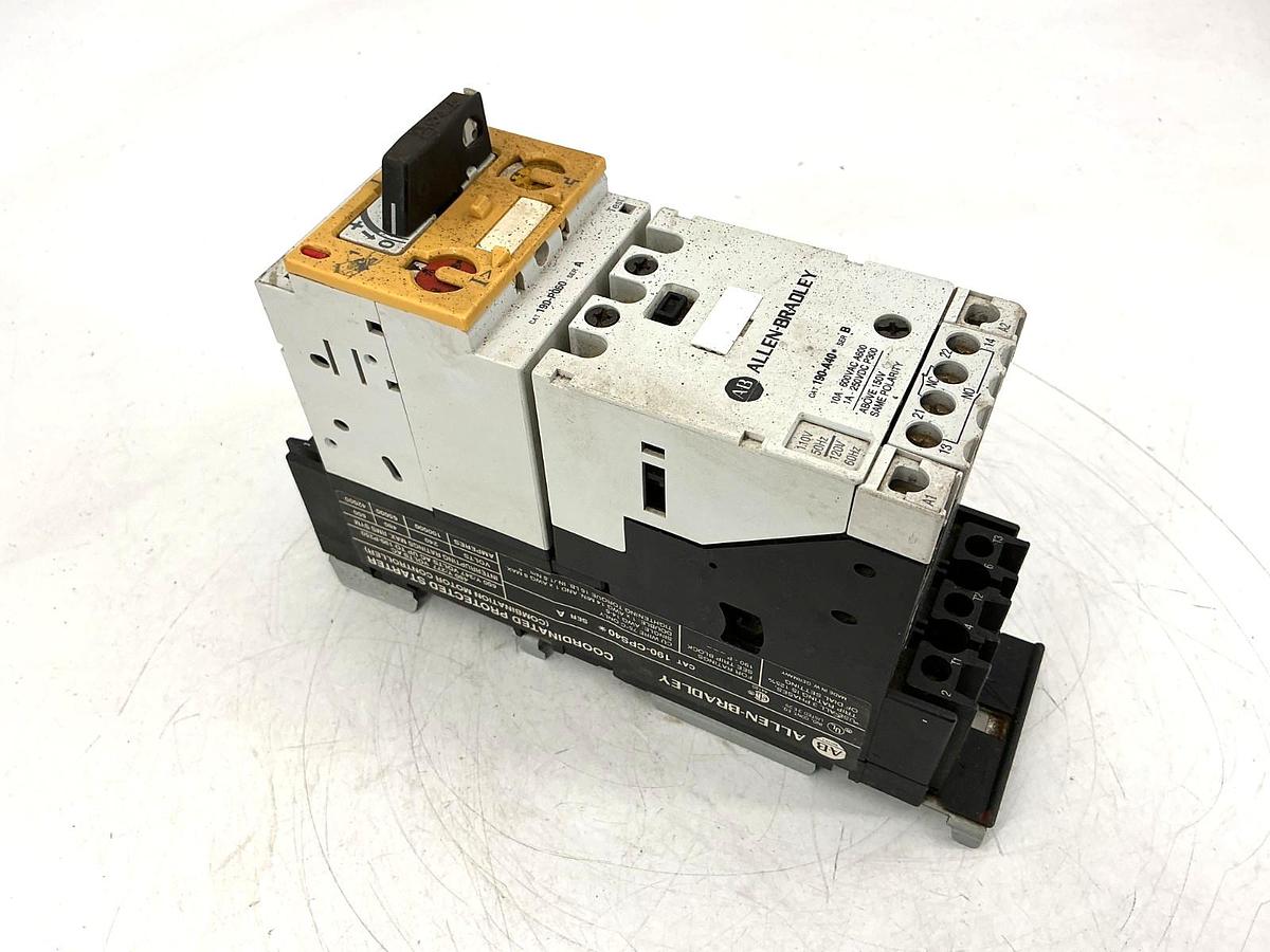 Used Allen Bradley 190-CPS40D Ser A Coordinated Protected Starter 110/120V 190-CPS40*