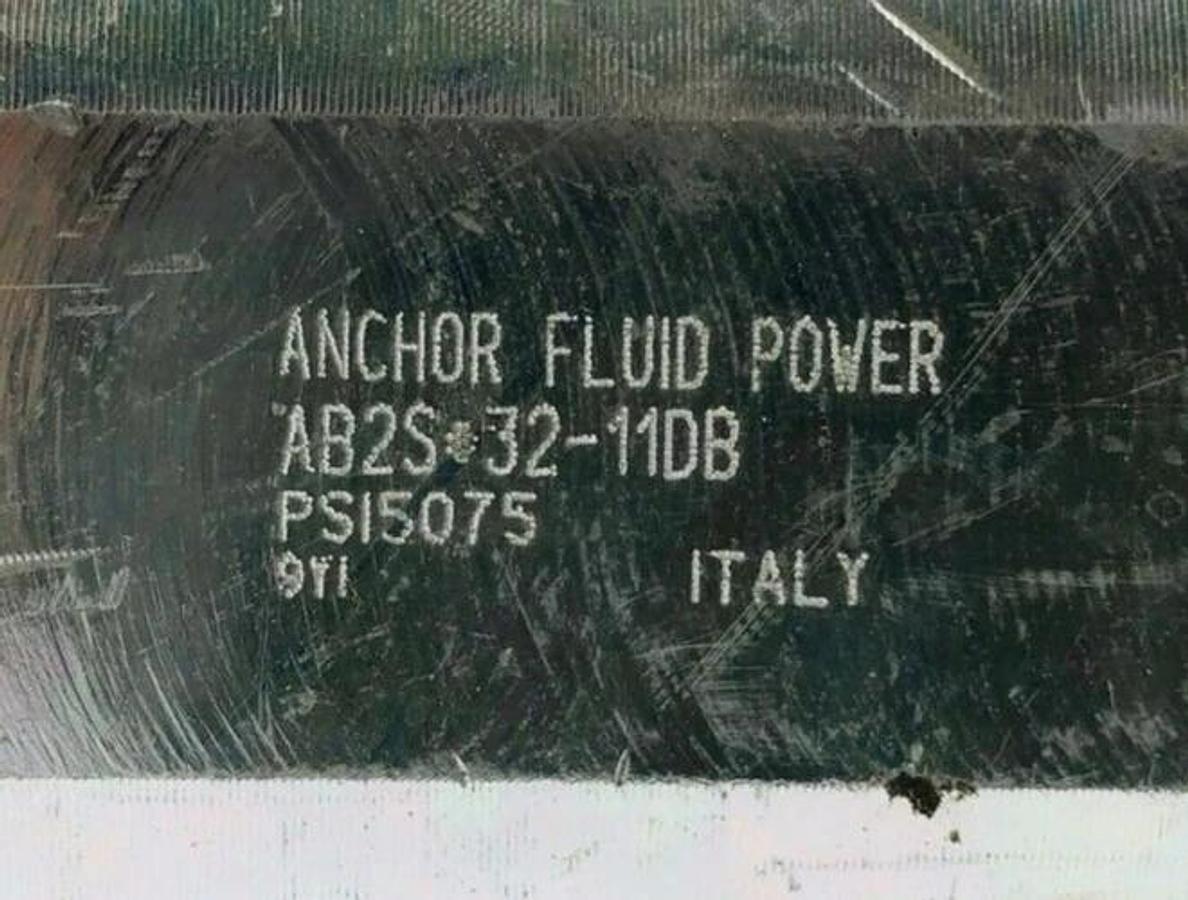 New Anchor Fluid Power AB2S#32-11DB 2-Way Ball Valve 2" SAE 5075psi