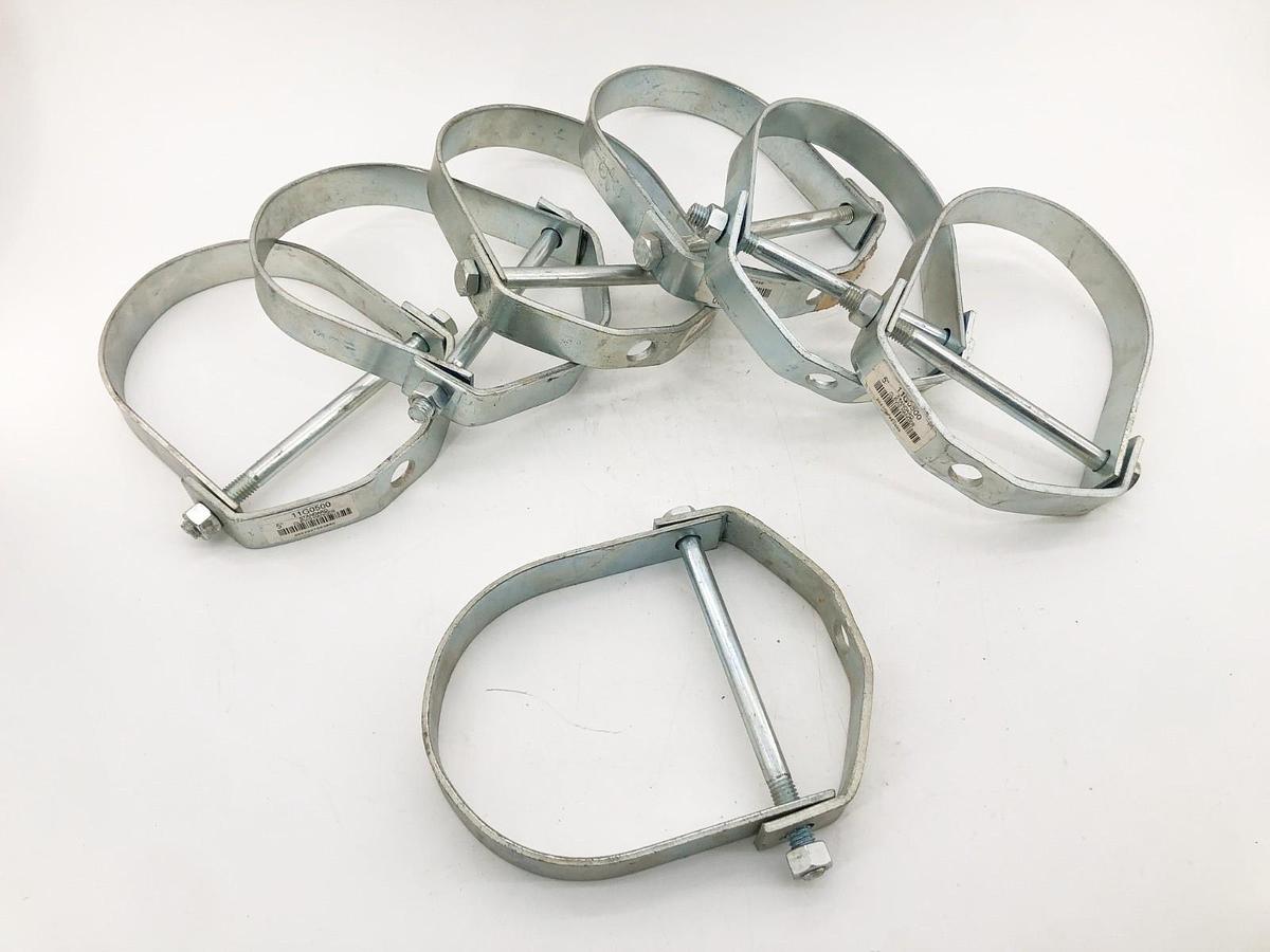 Lot of 7 New Empire 11G0500 Clevis Hangers 5" Pipe 5/8" Rod 1430 lb Load