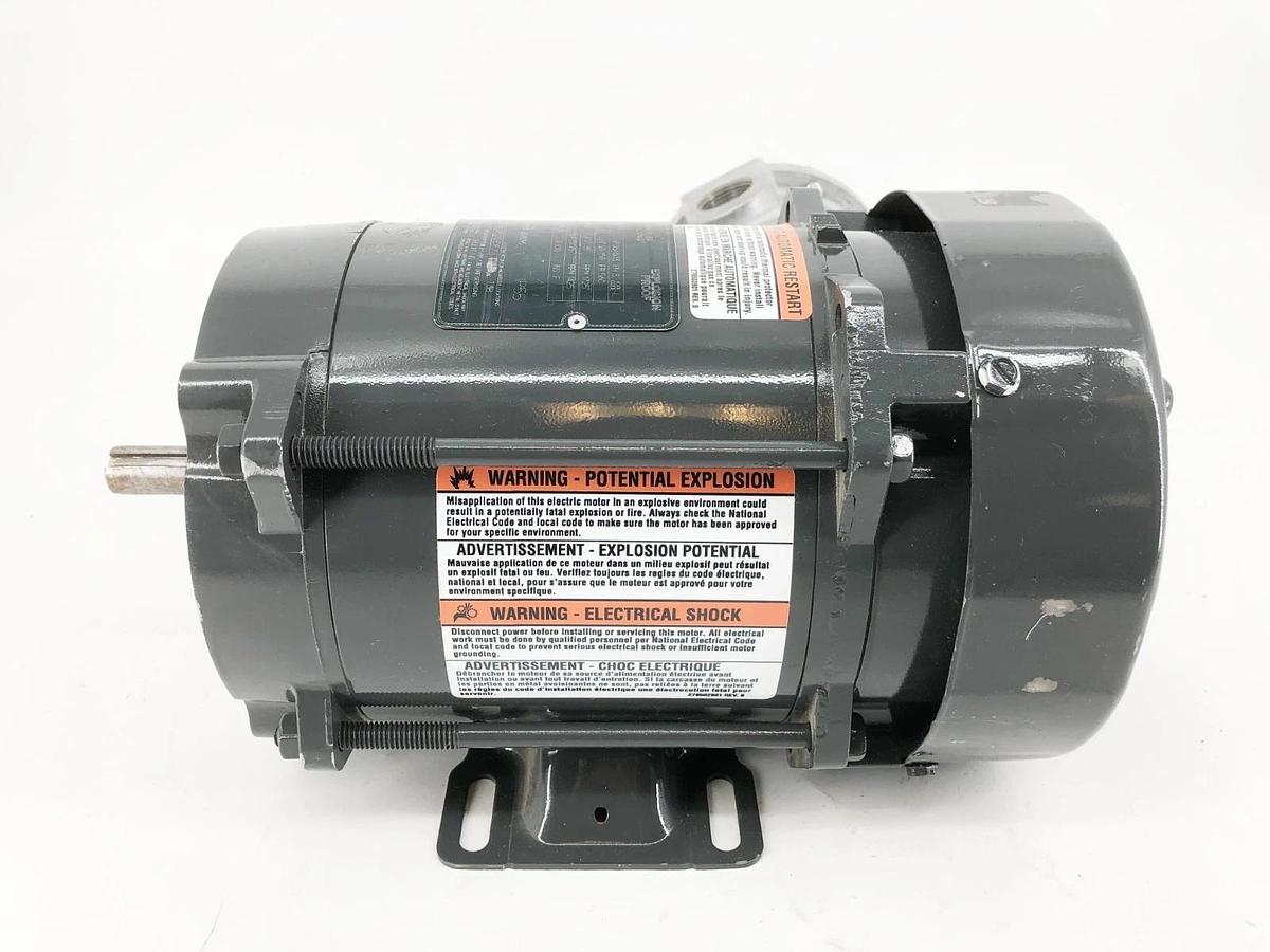 New Weg .5018XS3E56C Explosion Proof Motor 0.5/0.33 HP 3PH460V1725rpm - No Box