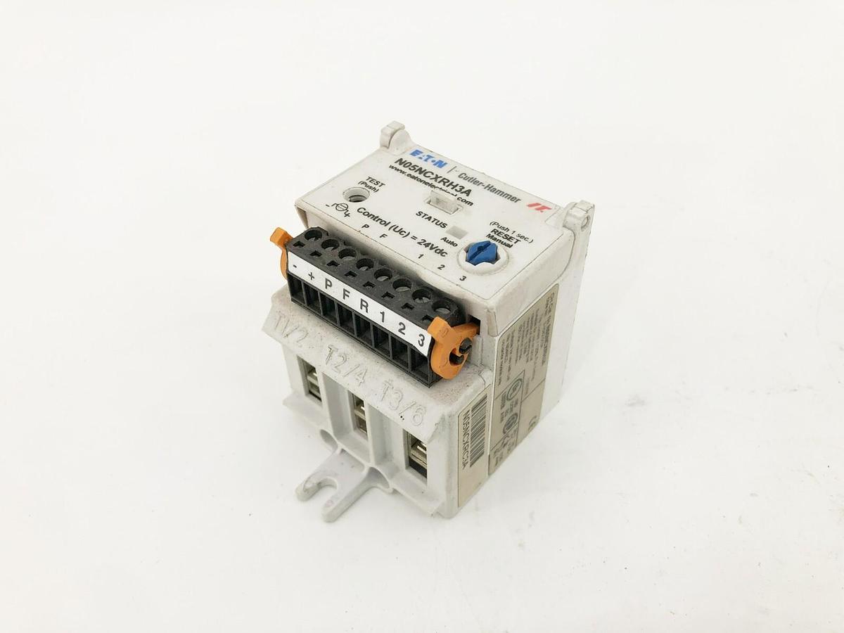 Used Eaton Cutler Hammer N05NCXRH3A Overload Relay 8.4-27A NEMA Size 1