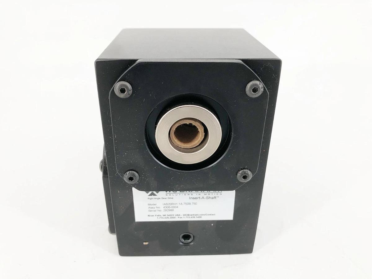 New WC Branham IAS20RH1:1A.75B.750 Gearbox 3/4" Bore 1:1 4306-0004 - No Box