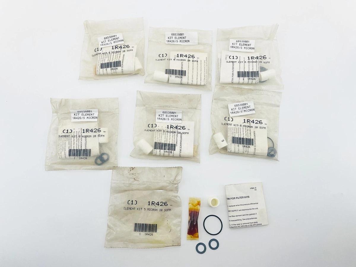 Lot of 7 New Speedaire 1R426 Element Kit 5 Micron 20 SCFM