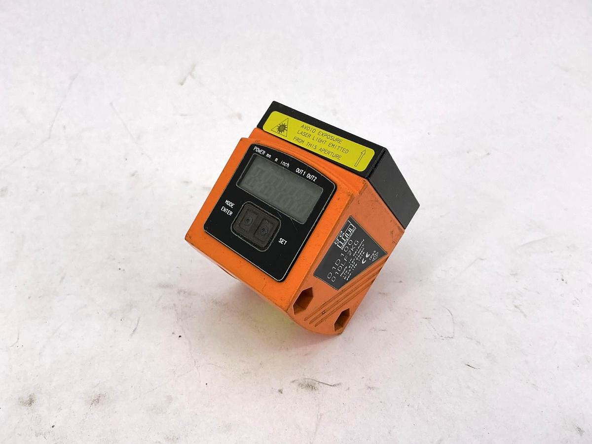 Used IFM O1D100 01DLF2KG Photoelectric Distance Sensor 01DLF3KG 0.2-10m 10-30V