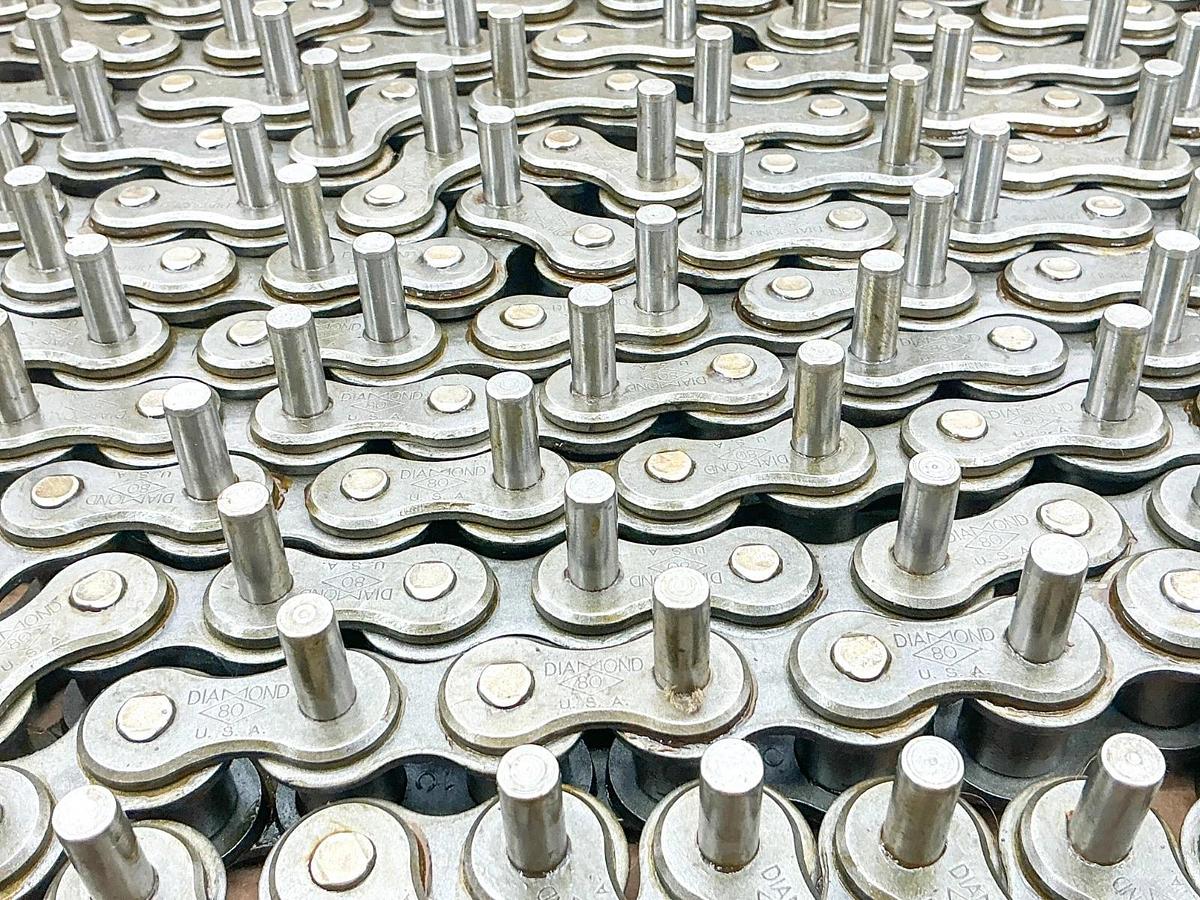 New Diamond DMD-80-1RD1-2P287NNN Roller Chain 287" 2911195-DIAMOND 22797800