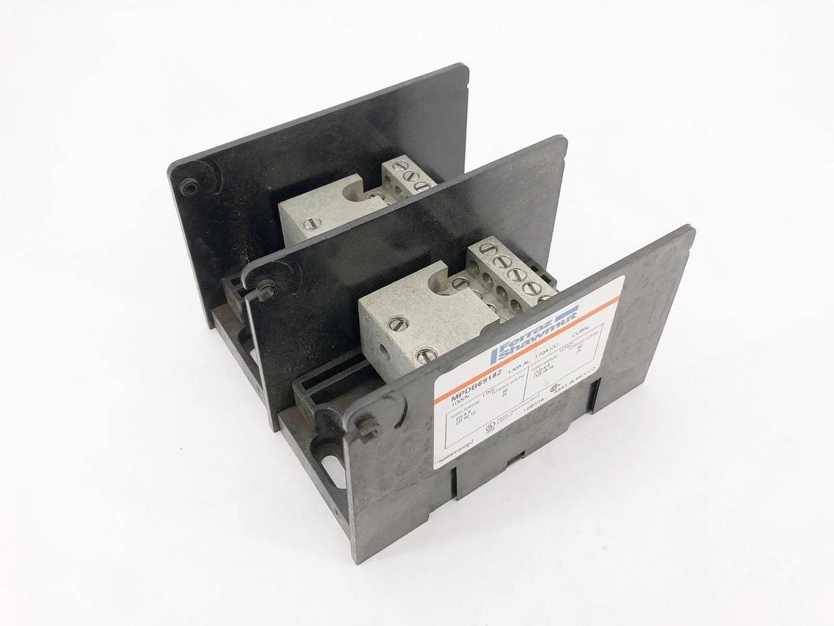 New Ferraz Shawmut MPDB69182 Distribution Block Open Style 1000VAC/DC - No Box