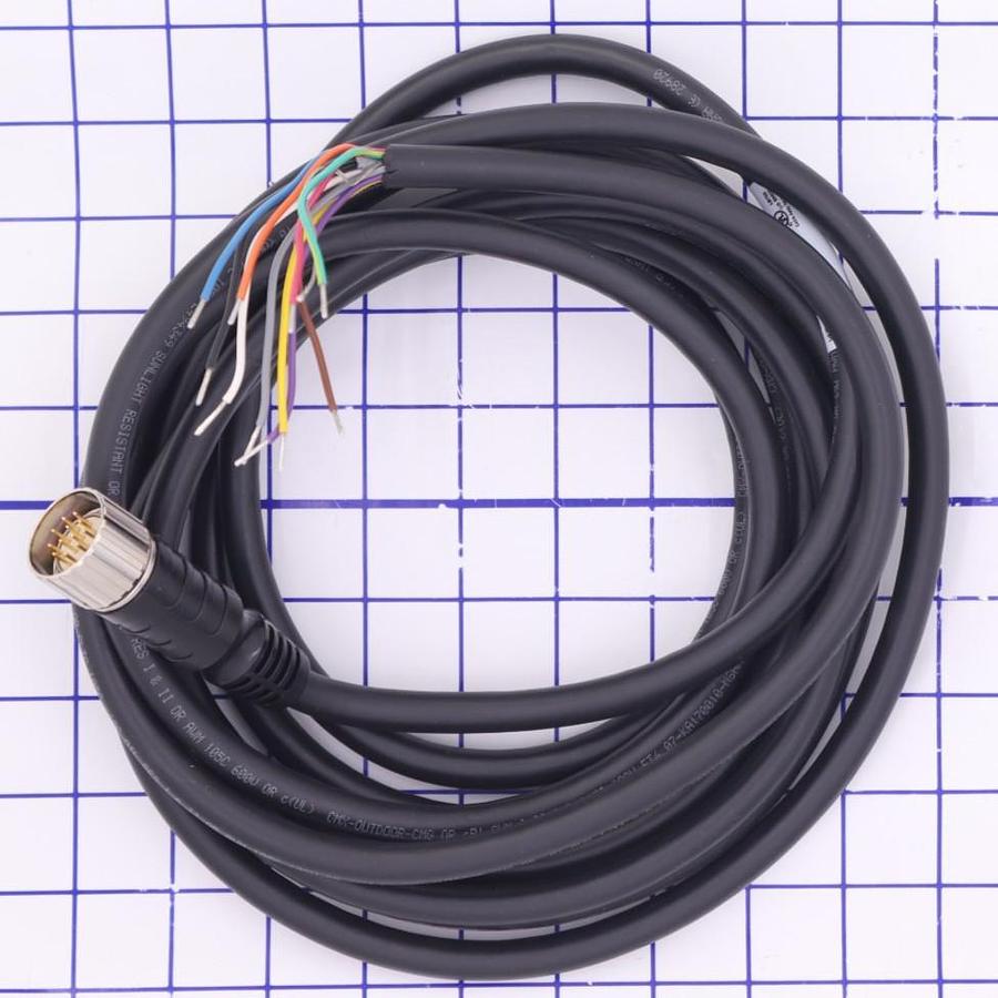 New Brad Connectivity 1R2006A20A120 Mini Cordset Male 2P 13A 600V 1300130076