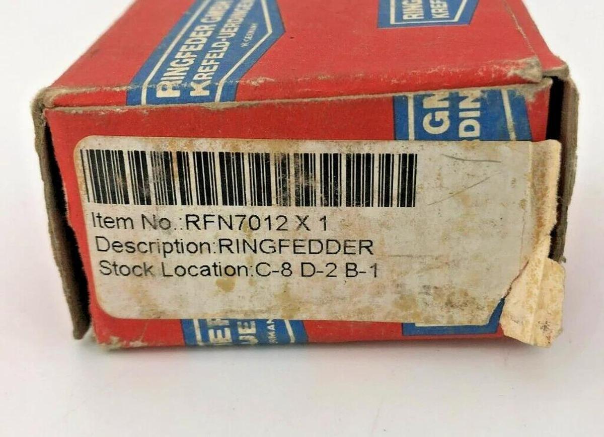 New Ringfeder RFN-7012 X 1 Locking Assembly