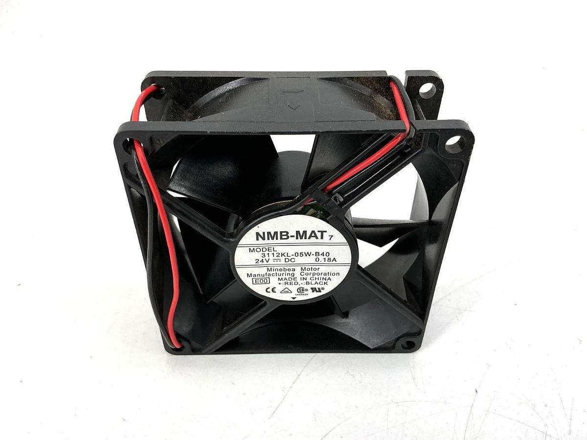 New NMB-MAT 3112KL-05W-B40 Axial Fan 2-Wire 0.18A 24VDC 3112KL05WB40 - No Box