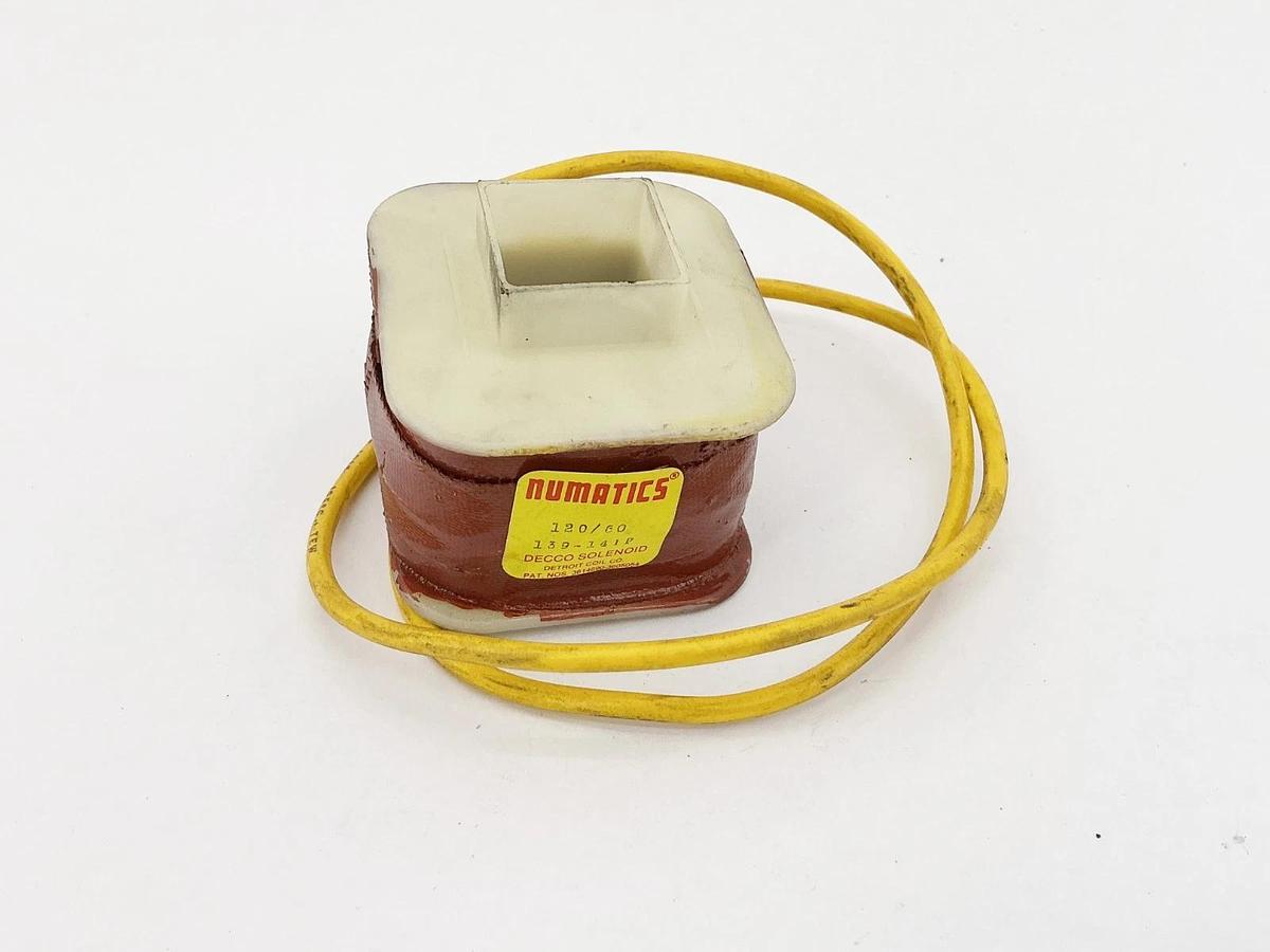 New Numatics 139-141P Solenoid Coil 120V 60Hz - No Box