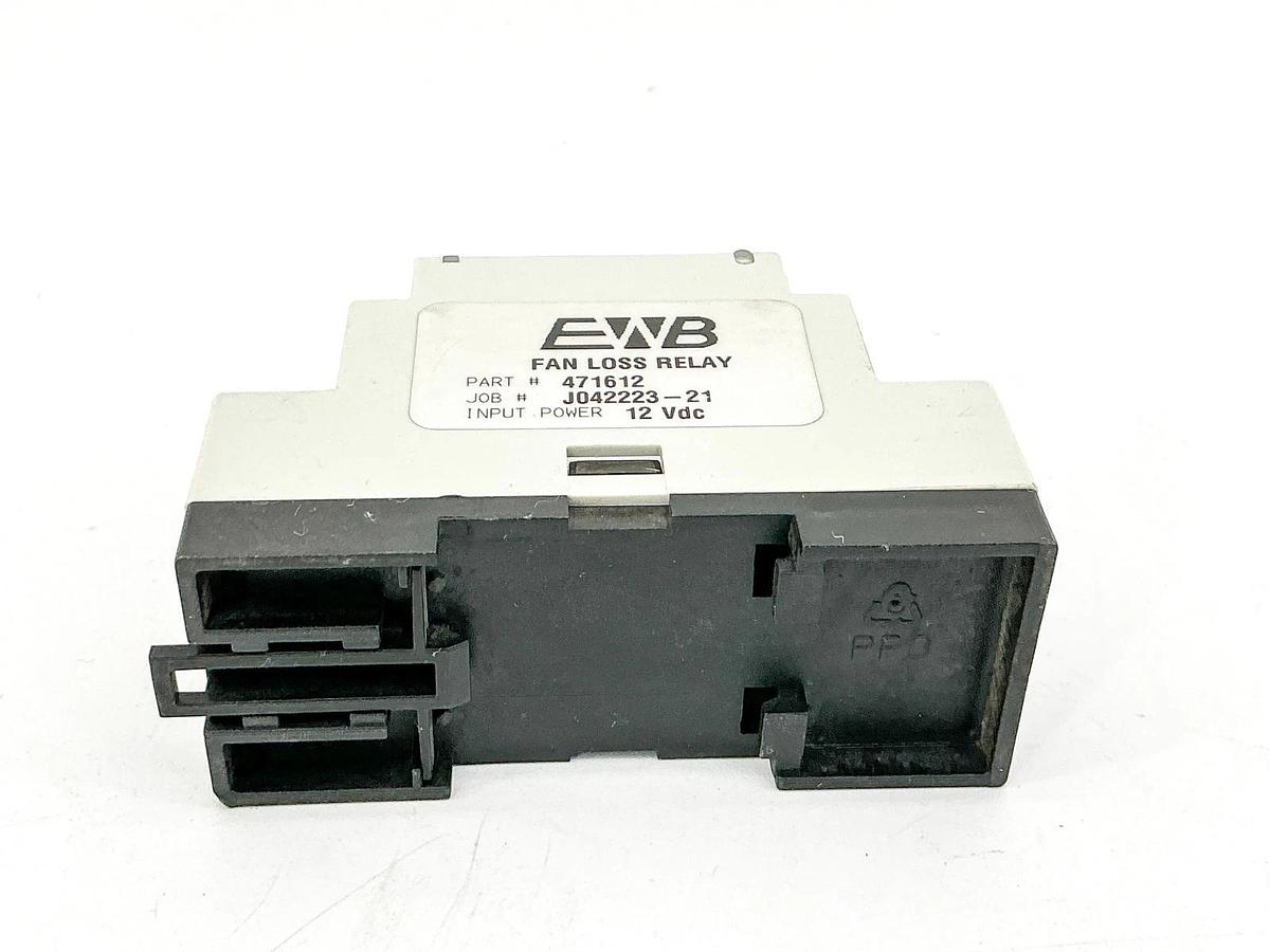 New E.W. Bowman 471612 Fan Loss Wiring Relay 12VDC - No Box
